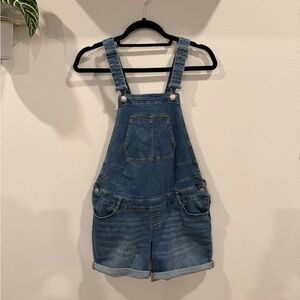 Seraphine Maternity Light Blue Denim Overalls